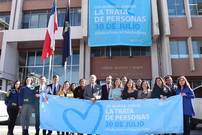 Feria trata de personas
