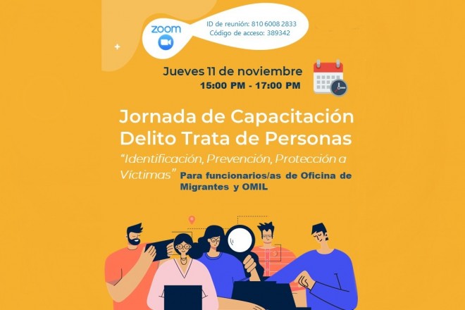 Jornada de Capacitación Trata de Personas