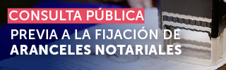 Consulta Pública - Aranceles notariales